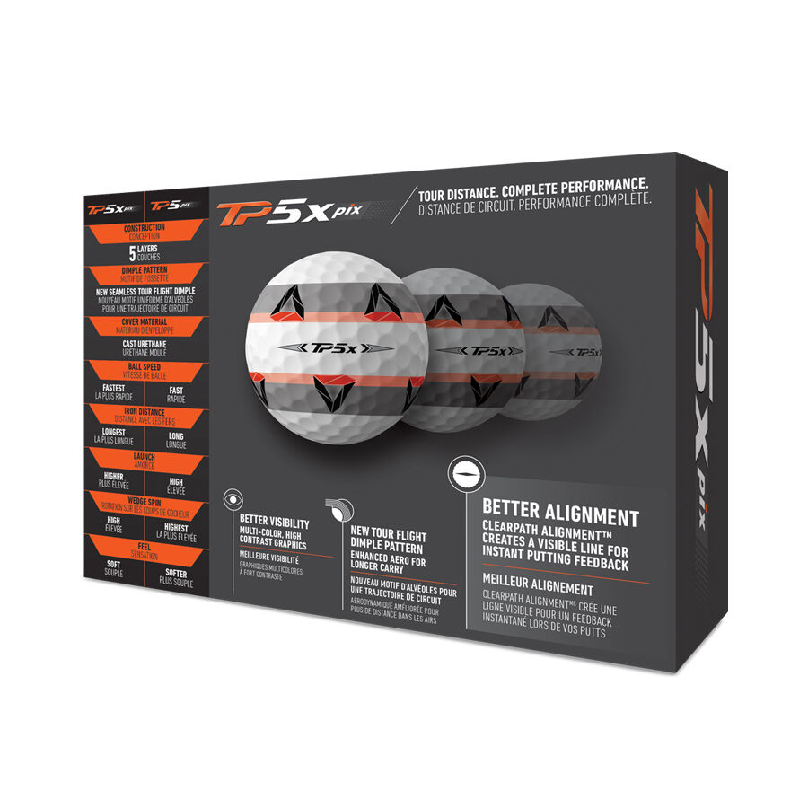 TP5x pix Golf Balls