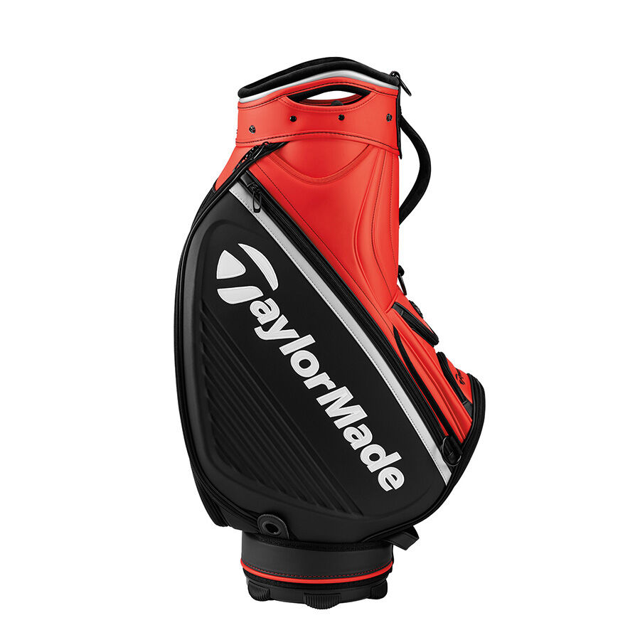TaylorMade Golf Tour Cart Bag 8.5 (Black/Red Stealth)