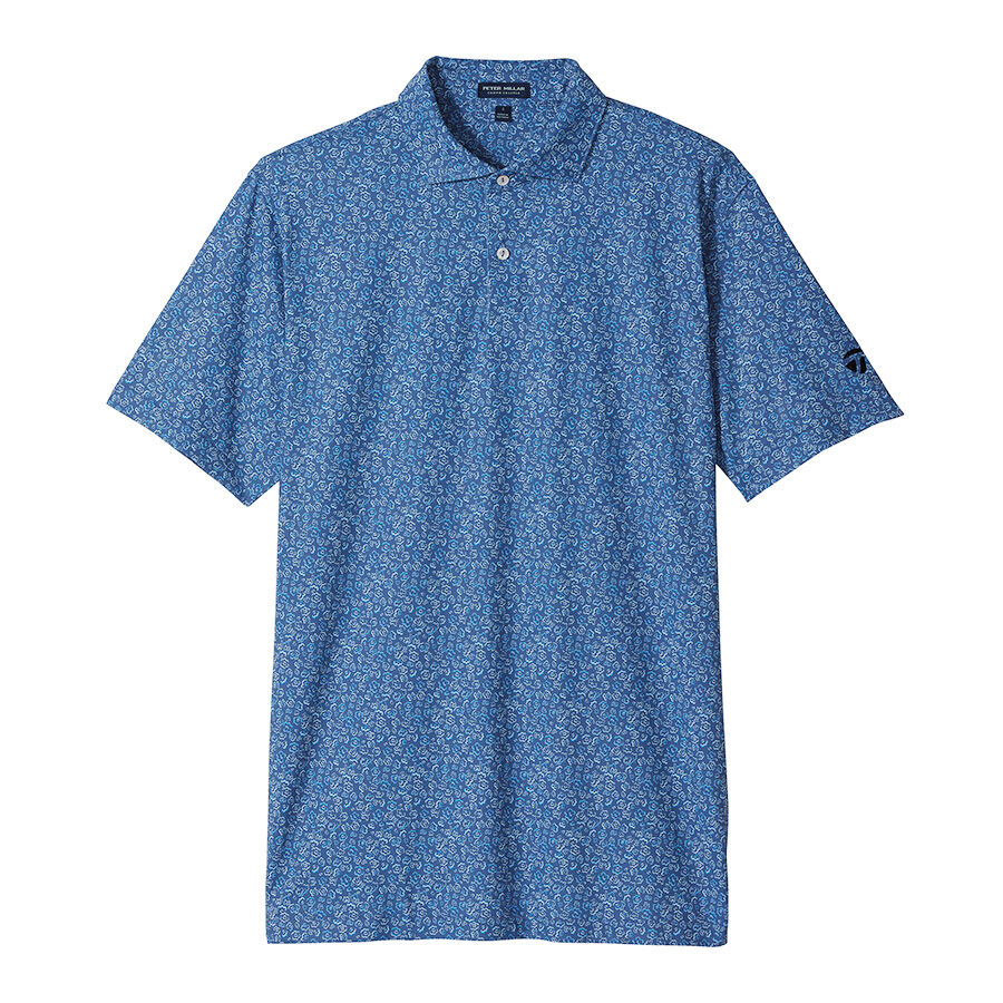 Peter Millar Golf Shirt - Carlsbad Jersey Polo - Blue Pearl SS24