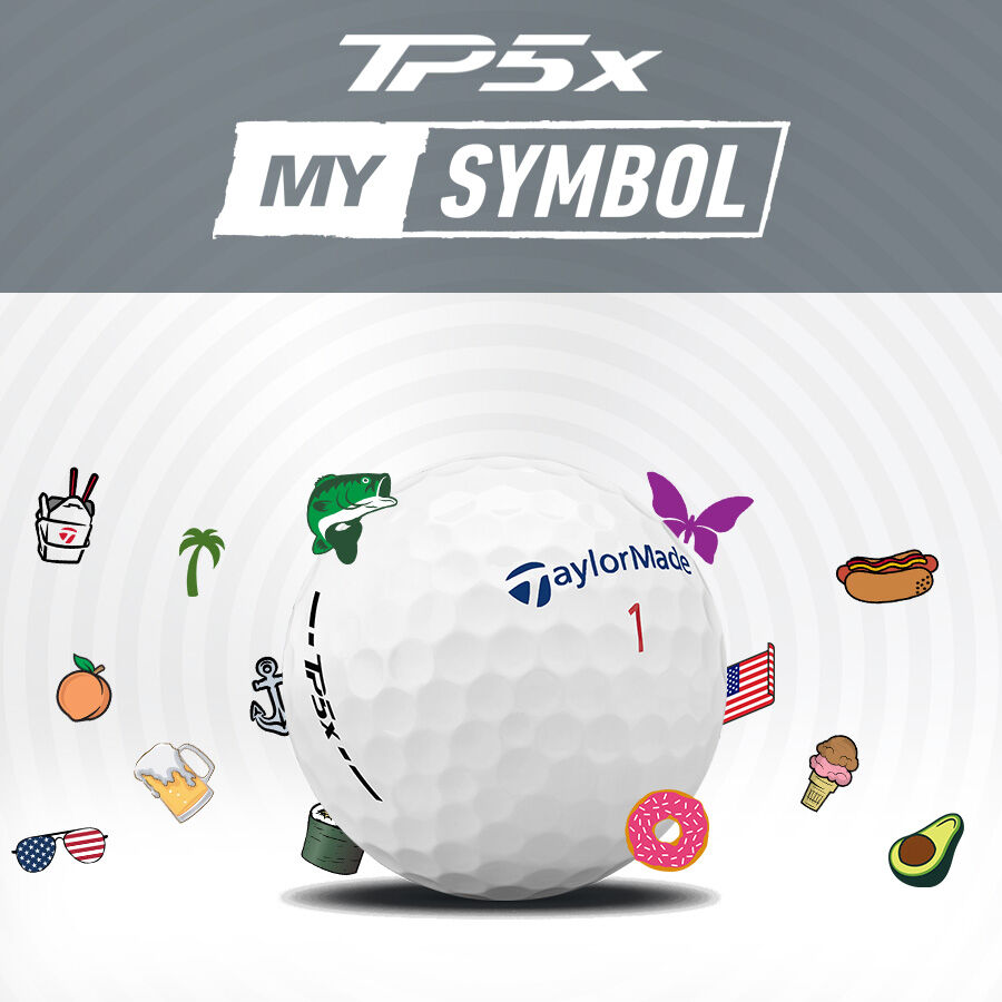 TP5x MySymbol Golf Balls | TaylorMade