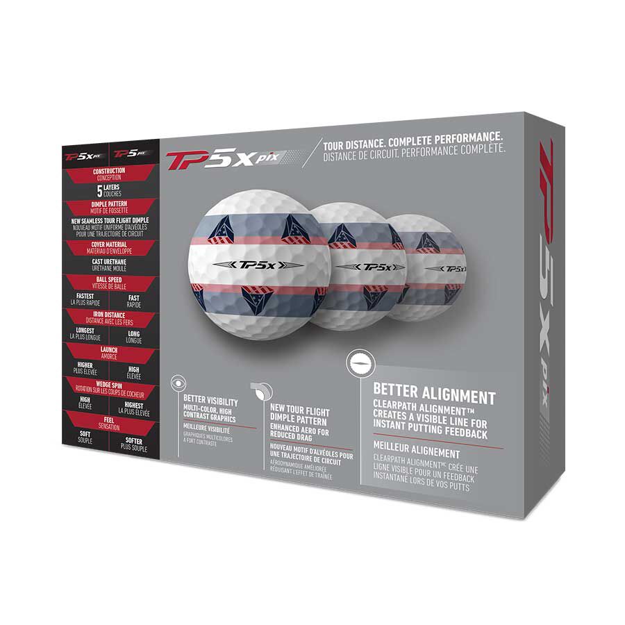 TP5x pix USA Golf Balls | TaylorMade