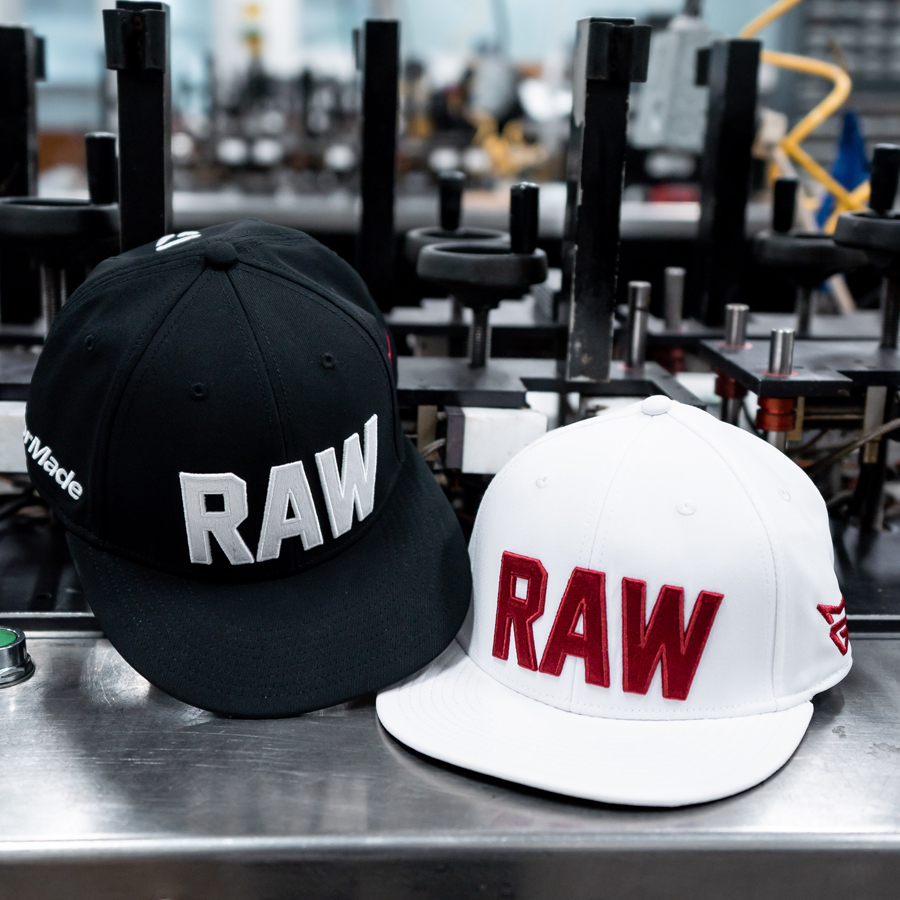 raw golf hat