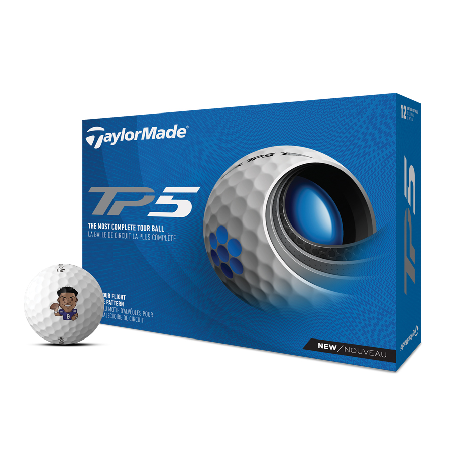 Lamar Jackson TP5 Golf Balls