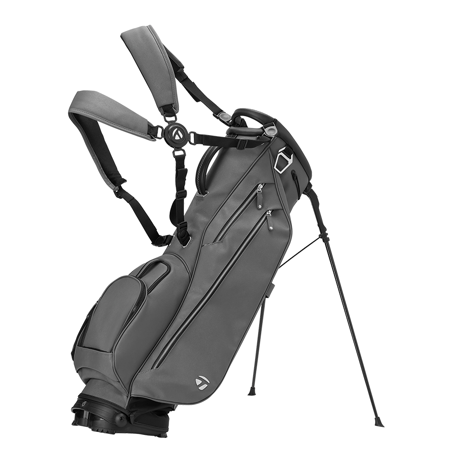 TaylorMade Vessel Lite Lux Stand Bag - Black