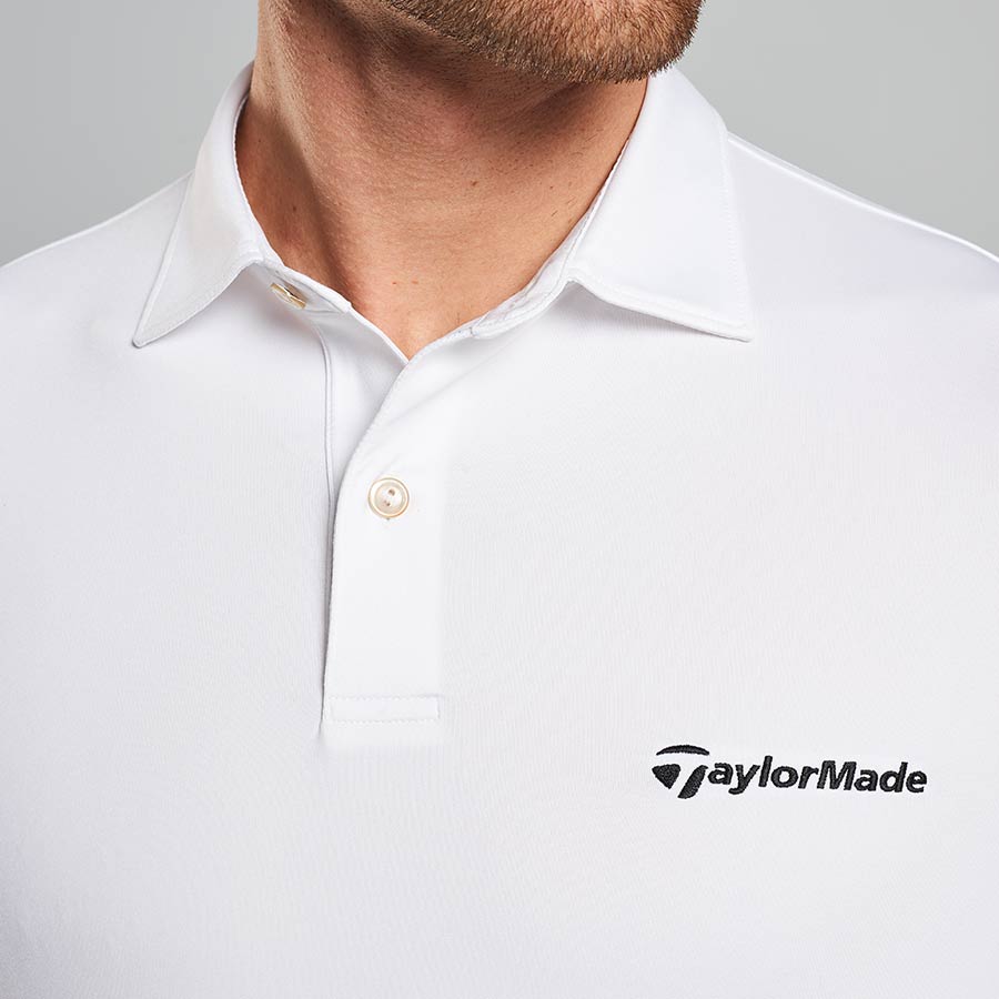 Solid Stretch Jersey Polo