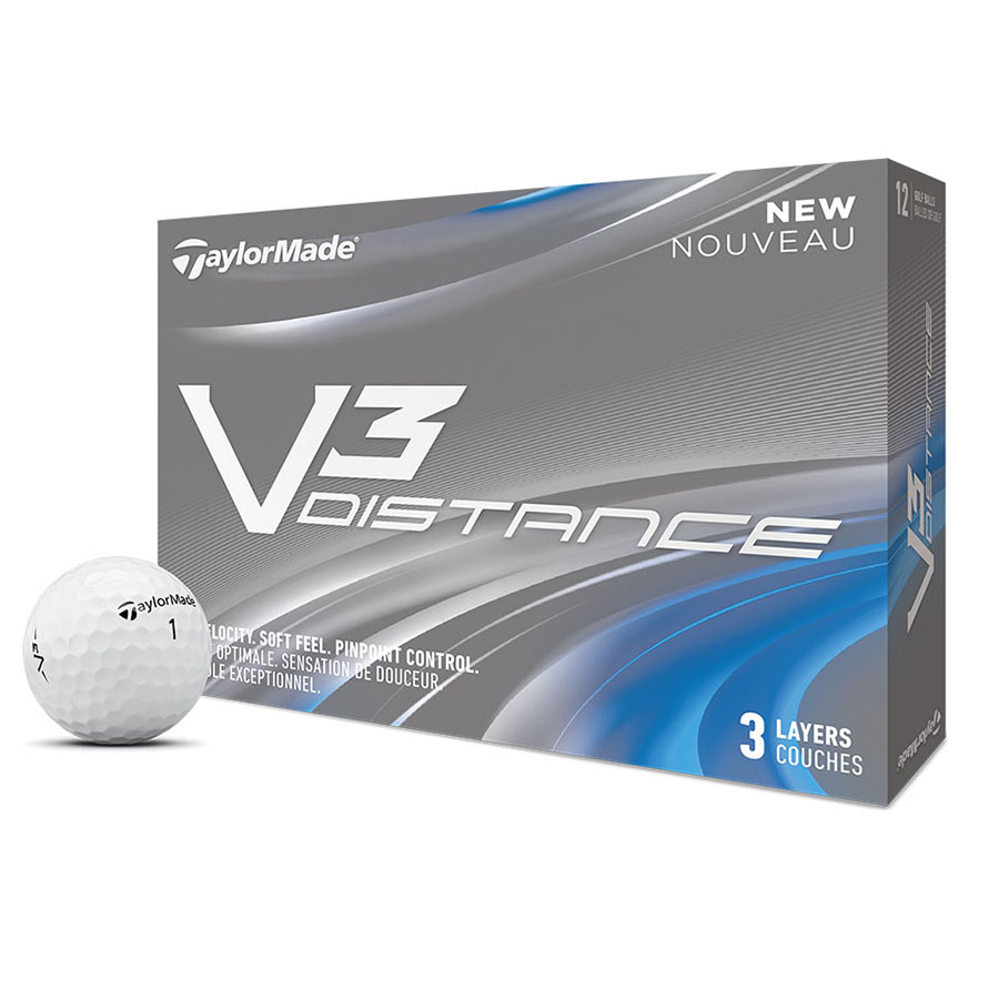 V3 Distance Golf Balls Taylormade