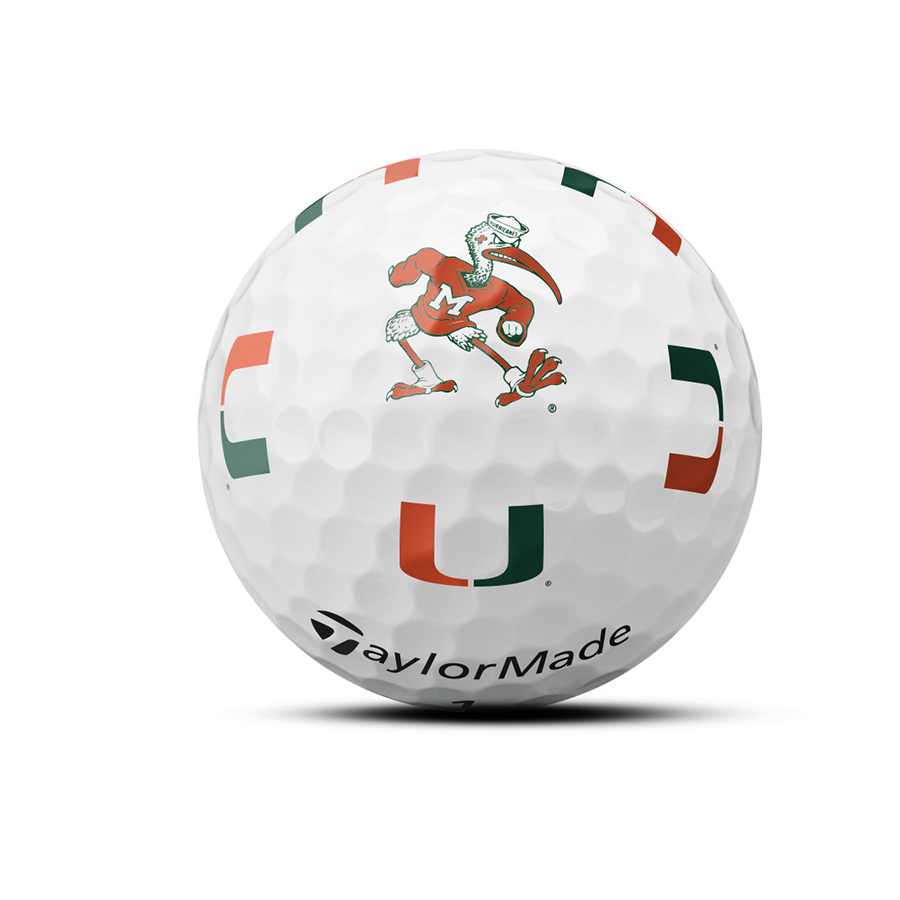 Miami Dolphins Set of 3 Golf Balls