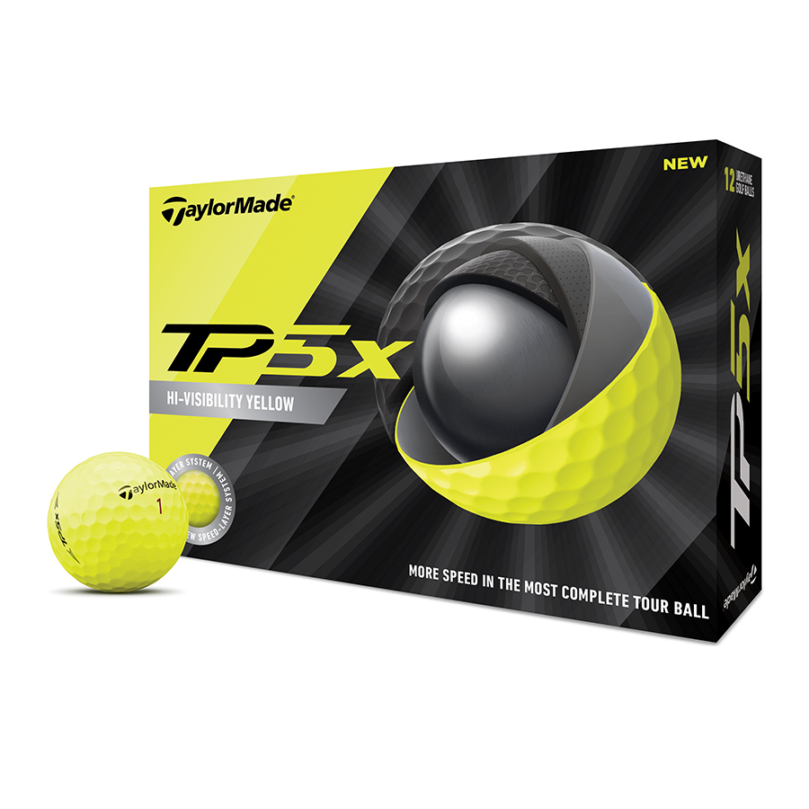 2020 TP5x Yellow Golf Balls